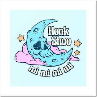 Honk Shoo Moon in Cotton Candy Posters and Art